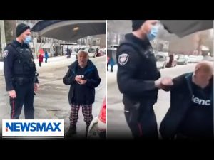 Read more about the article Shocking video shows Canadian cop manhandling elderly person over honking horns