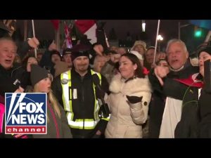 Read more about the article Canadian protesters tell Hannity how they feel about ‘gutless, spineless, cowardly’ Trudeau