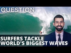 Read more about the article WATCH: Surfers tackle world’s biggest waves at Nazaré