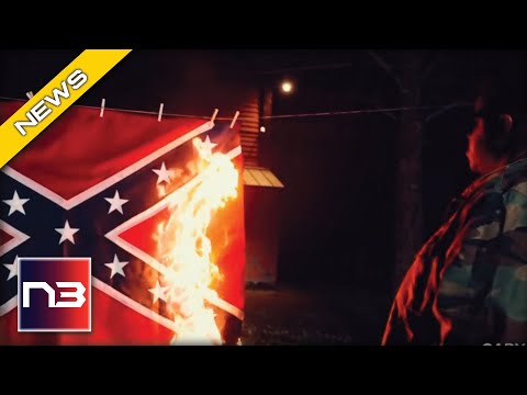 You are currently viewing “South Will Rise Again,” Black Senate Candidate Says While Burning Confederate Flag