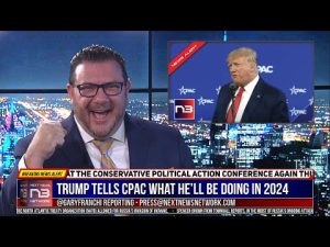 Read more about the article Trump Tells CPAC Crowd Exactly What He’ll Be Doing in 2024