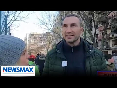 You are currently viewing Wladimir Klitschko: Russia ‘going after civilians and killing them’ | American Agenda