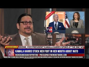 Read more about the article White House REACTS After Kamala Harris Stuck Her Foot In Her Mouth About NATO And It’s Bad