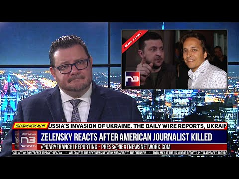 You are currently viewing Ukraine President Zelensky REACTS After American Journalist Killed By Russians