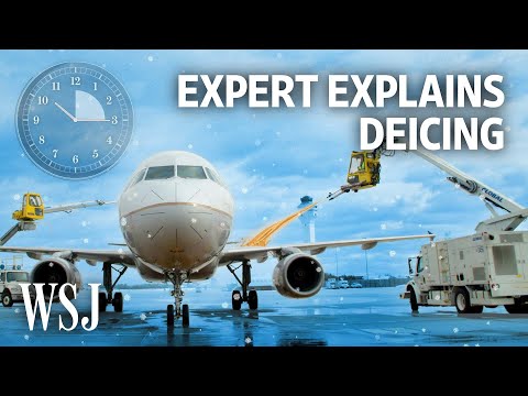 You are currently viewing The Logistics of Deicing Airplanes, Explained by an Expert | WSJ