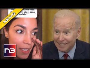 Read more about the article AOC Accidentally HUMILIATES Biden On Video