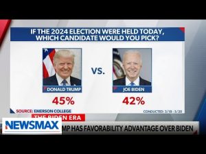 Read more about the article POLL: Trump has favorability advantage over Biden, could win in 2024 | ‘John Bachman Now’