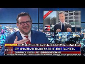 Read more about the article Gov. Newsom Spreads Biden’s BIG LIE About Gas Prices… IT’S BAD