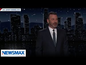 Read more about the article Jimmy Kimmel attacks Newsmax’s John Tabacco for eating at Italian restaurant | ‘American Agenda’