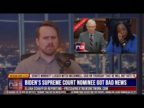 You are currently viewing Biden’s Supreme Court Nominee Just Got BAD NEWS From Senator  Mitch McConnell