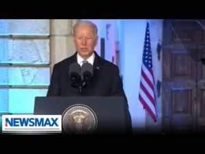 Read more about the article “For God’s sake, this man cannot remain in power”: President Biden delivers remarks on Ukraine War