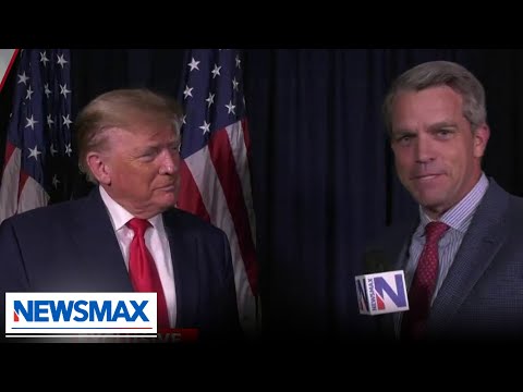 You are currently viewing EXCLUSIVE: Trump speaks to Newsmax about Hunter, Hillary and Ukraine