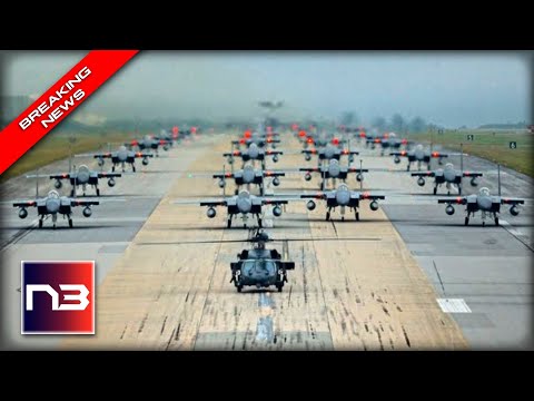 You are currently viewing READY: US Military FLEXES with fighter jets in ‘elephant walk’ as Putin Continues Rampage -RAW VIDEO