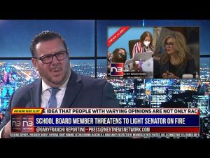 Read more about the article School Board Member Threatens To LIGHT Republican Senator On Fire Over Single Question