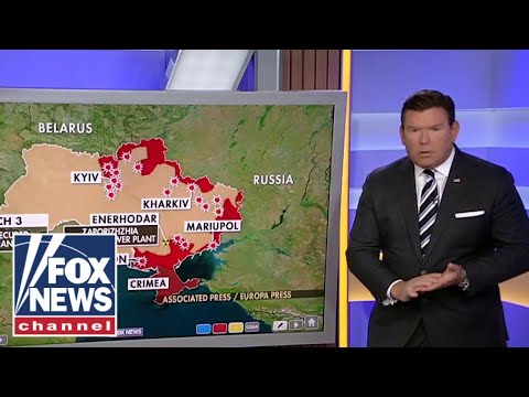 You are currently viewing Bret Baier highlights parts of Ukraine targeted by Russians