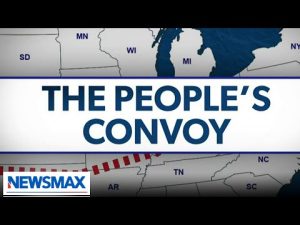 Read more about the article The People’s Convoy protesting mandates is nearing Washington DC | ‘Eric Bolling The Balance’