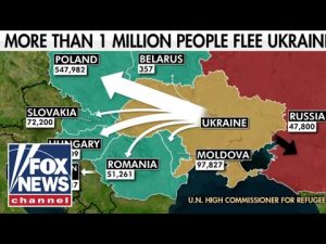 Read more about the article UN confirms 1.45M Ukrainians have fled country