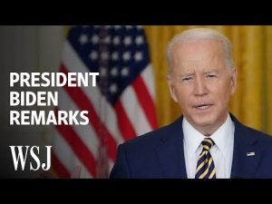 Read more about the article Watch Live: Biden Statement on Russia-Ukraine War