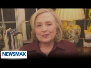 Read more about the article WATCH: Hillary Clinton asked if she’s running for president in 2024 | Wake Up America