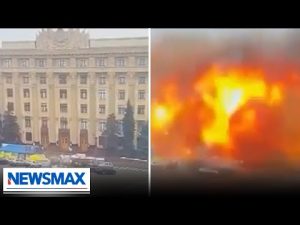 Read more about the article VIDEO: Ukrainian government building hit by Russian strike | Wake Up America