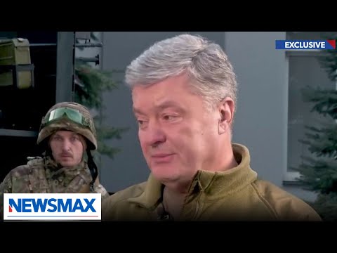 You are currently viewing EXCLUSIVE: Former Ukrainian President Petro Poroshenko speaks to Newsmax