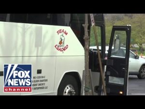 Read more about the article Buses of migrants begin arriving in DC