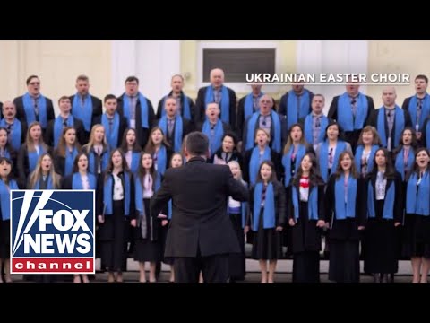 You are currently viewing Ukrainian choir comprised of refugees celebrates Easter from Lviv