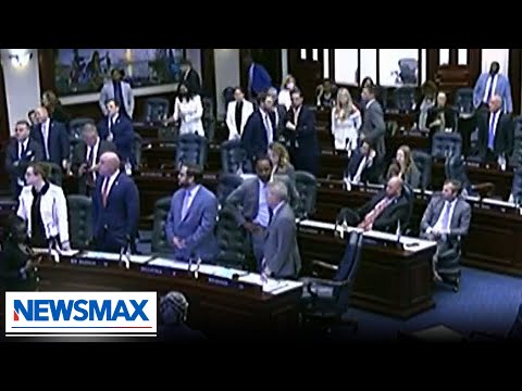 You are currently viewing WATCH: Florida Democrats scream as DeSantis ends race-based districts | John Bachman Now