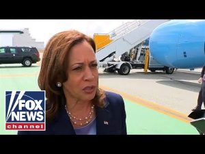 Read more about the article Watch: Kamala Harris ignores question on border