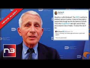 Read more about the article Fauci DEMOLISHED For Ignorant Attitude About Federal Court Ruling Lifting Mask Mandate