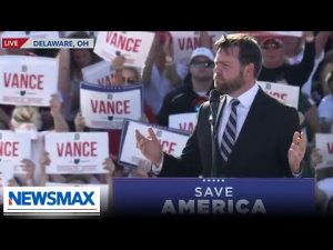 Read more about the article WATCH: JD Vance pumps up crowd at Ohio Trump rally