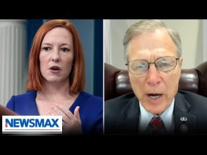 Read more about the article Congressman GOES OFF on Psaki for blaming Trump for Biden’s border disaster | Wake Up America