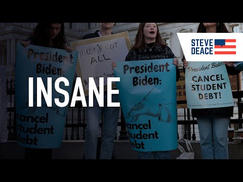 You are currently viewing Biden Forgiving Student Loans Is IMMORAL and INSANE | 4/27/22