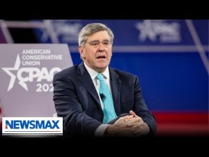 Read more about the article Stephen Moore reacts to US economy shrinking