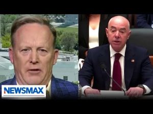 Read more about the article Growing calls for Mayorkas to be impeached if R’s take back House | Sean Spicer | ‘John Bachman Now’