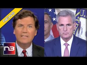 Read more about the article IT’S ON: Tucker Carlson Calls McCarthy “A Democrat Puppet” Over Leaked Recordings