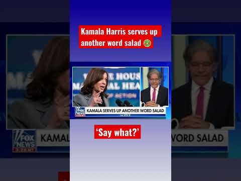 You are currently viewing ‘The Five’ loses it over Kamala Harris blurting out another ‘word salad’