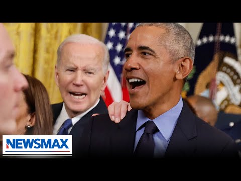 You are currently viewing WATCH: Biden’s awkward adventure at Obama’s big return | Wake Up America