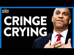 Read more about the article Cory Booker Can’t Stop Crying in Cringey Ketanji Brown Jackson Video | DM CLIPS | Rubin Report