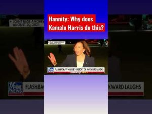 Read more about the article Kamala Harris laughing at all the wrong moments: Hannity #shorts