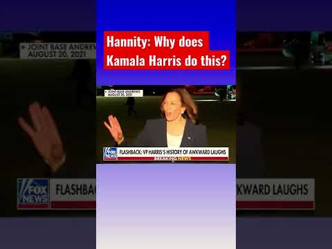 You are currently viewing Kamala Harris laughing at all the wrong moments: Hannity #shorts