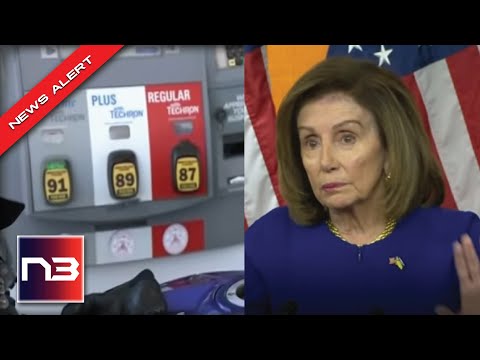 You are currently viewing Nancy Pelosi SHOCKED At Gas Prices In Her Home State, Then Says Something Even More Inane