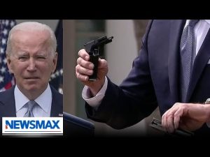 Read more about the article Biden announces “extreme” gun regulations; shows example of a ‘ghost gun’ | ‘American Agenda’