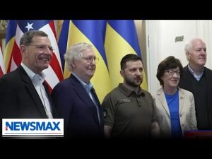 Read more about the article Mitch McConnell, other Republicans meet with Zelenskyy | REPORT | ‘Saturday Agenda’