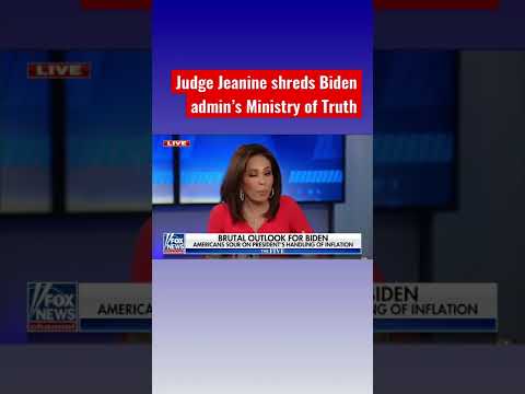 You are currently viewing Judge Jeanine: How we know Biden is lying