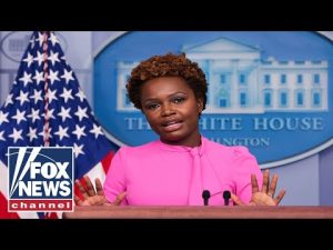 Read more about the article Live: Karine Jean-Pierre holds her first briefing as White House press secretary