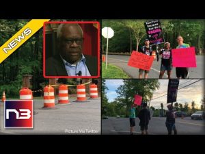 Read more about the article Abortion Activists Outside Clarence Thomas’ House QUICKLY Meet Swift Justice