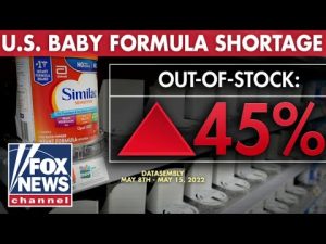 Read more about the article Nearly half of all baby formula out of stock in the US: Report