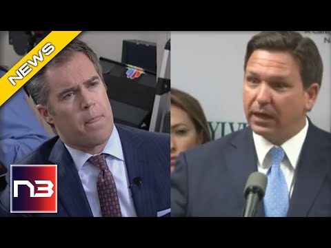 You are currently viewing Reporter Gets a Taste of His Own Medicine After Attacking DeSantis… BAD MOVE