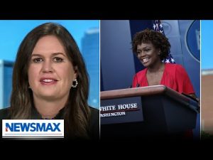 Read more about the article Sarah Huckabee Sanders sounds off on new WH Press Secretary Karine Jean-Pierre